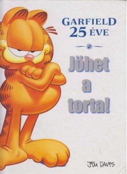 Könyvek Garfield 25 éve – Jöhet a torta!