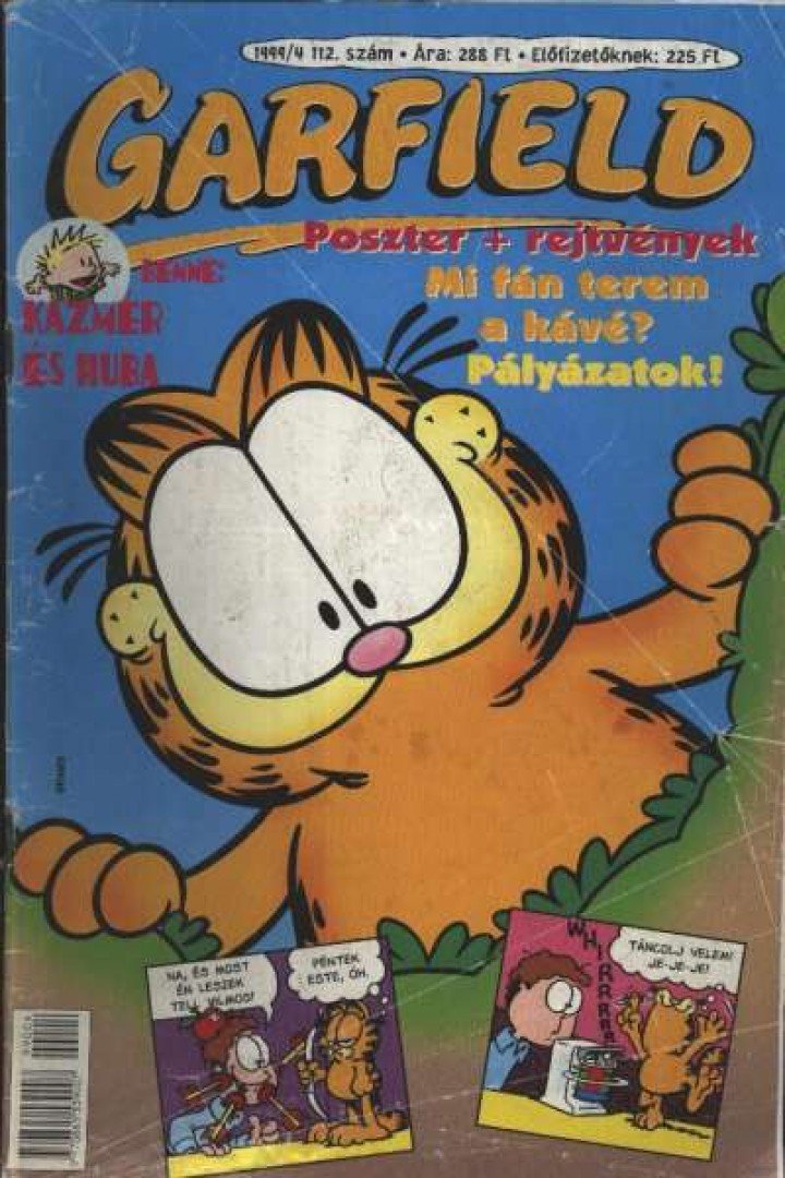 Garfield magazin 112. – április 1999