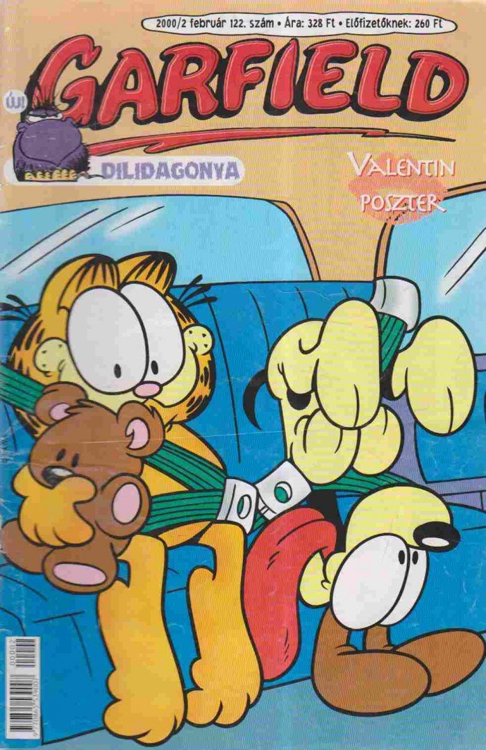 Garfield magazin 122. – február 2000
