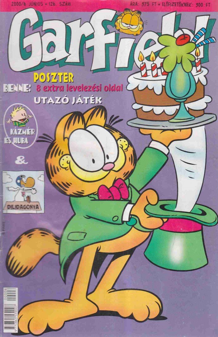 Garfield magazin 126. – június 2000