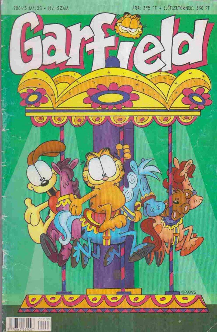 Garfield magazin 137. – május 2001
