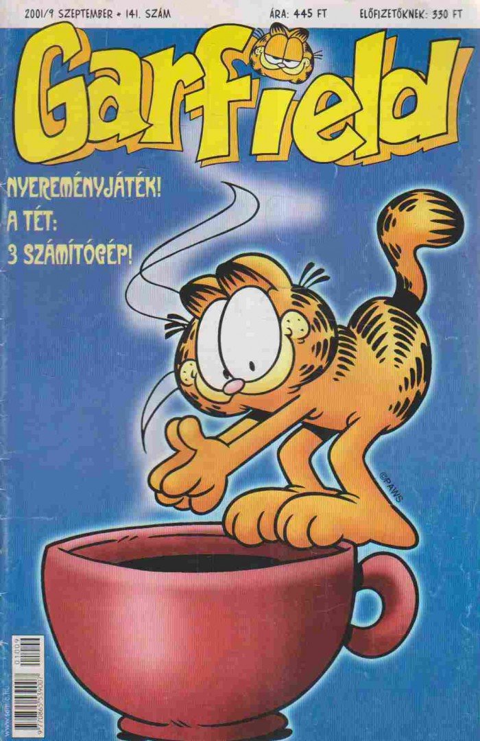 Garfield magazin 141. – szeptember 2001