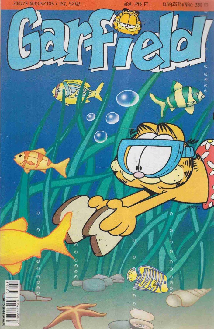 Garfield magazin 152. – augusztus 2002