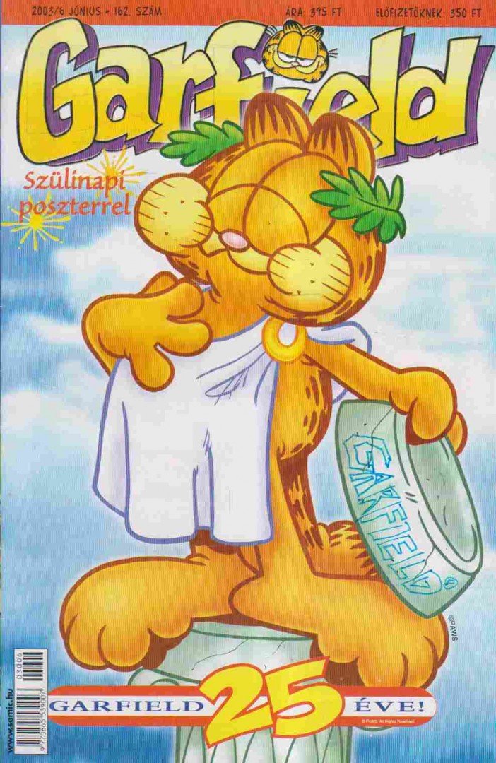 Garfield magazin 162. – június 2003