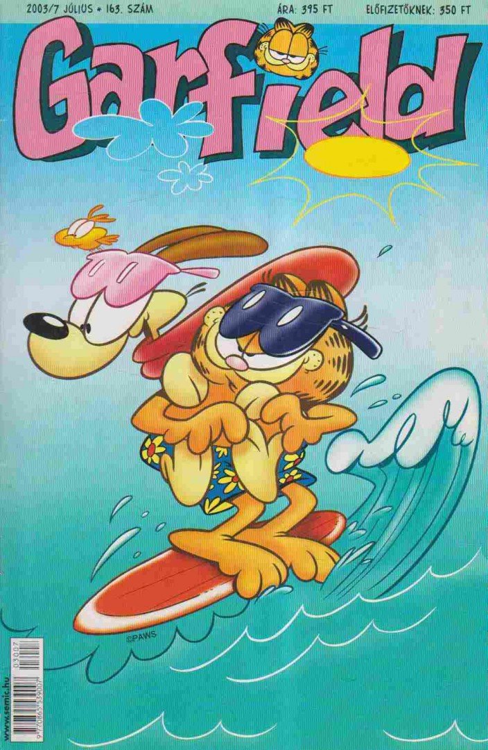Garfield magazin 163. – július 2003