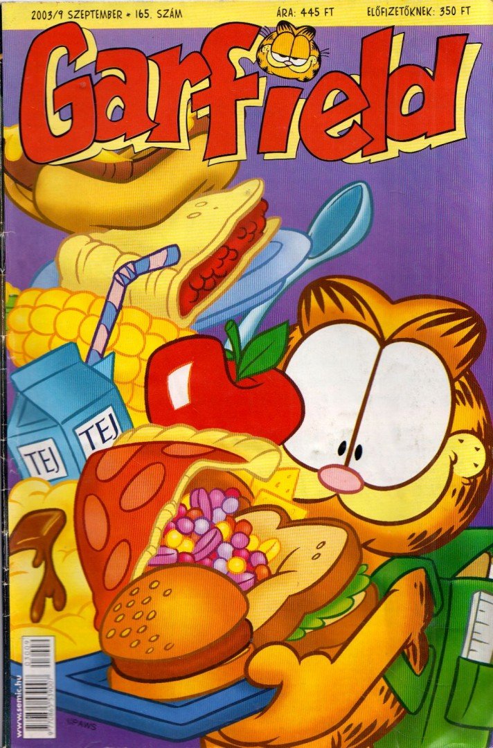 Garfield magazin 165. – szeptember 2003