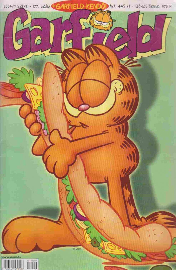 Garfield magazin 177. – szeptember 2004