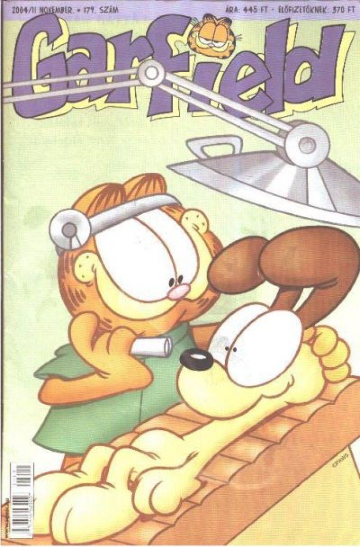 Garfield magazin 179. – november 2004