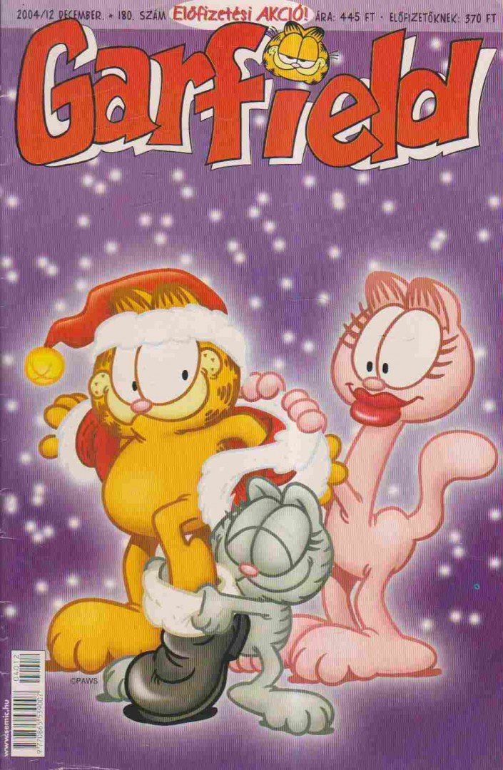 Garfield magazin 180. – december 2004