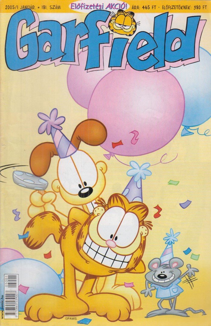 Garfield magazin 181. – január 2005