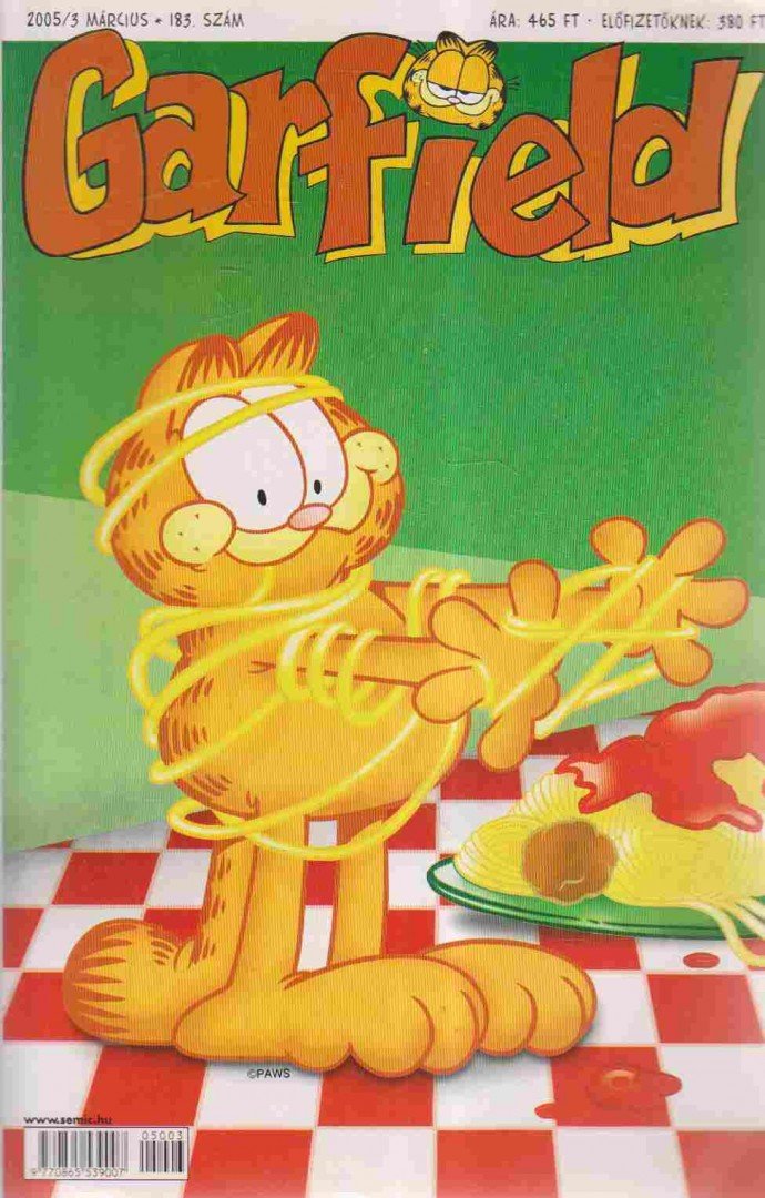 Garfield magazin 183. – március 2005