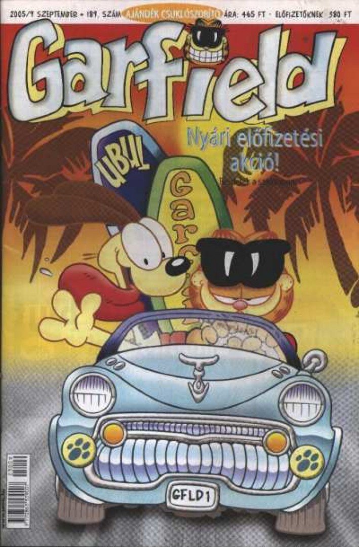 Garfield magazin 189. – szeptember 2005