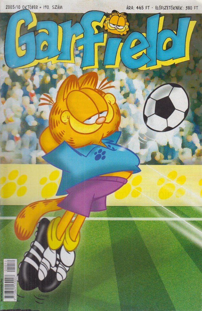 Garfield magazin 190. – október 2005