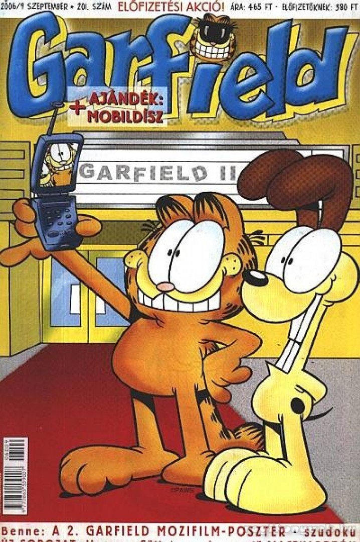 Garfield magazin 201. – szeptember 2006
