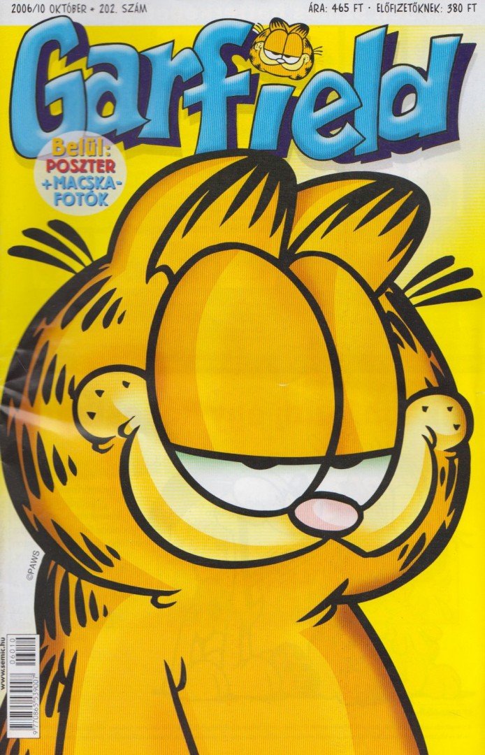 Garfield magazin 202. – október 2006