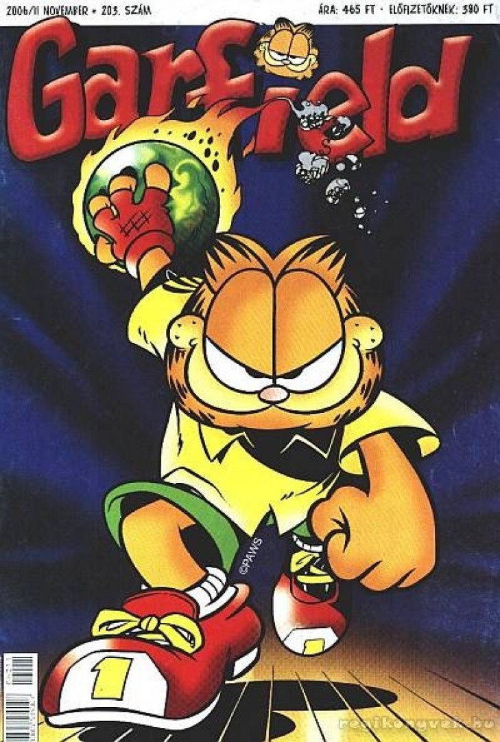 Garfield magazin 203. – november 2006