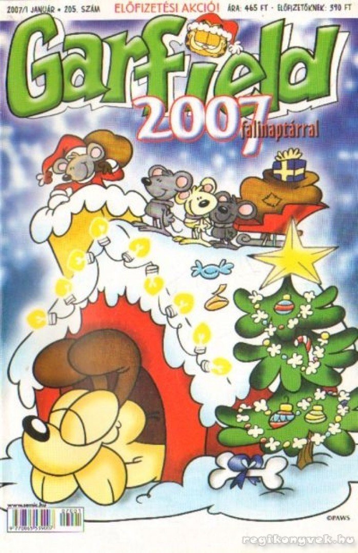 Garfield magazin 205. – január 2007