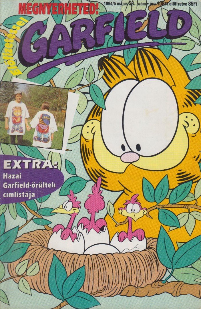 Garfield magazin 53. – május 1994