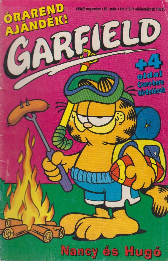 Garfield magazin 56. – augusztus 1994