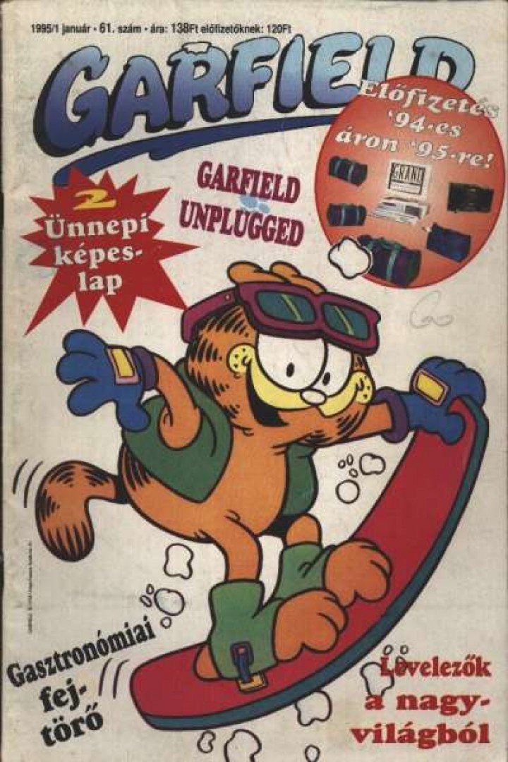 Garfield magazin 61. – január 1995