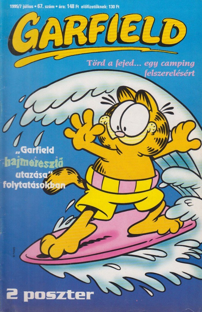 Garfield magazin 67. – július 1995