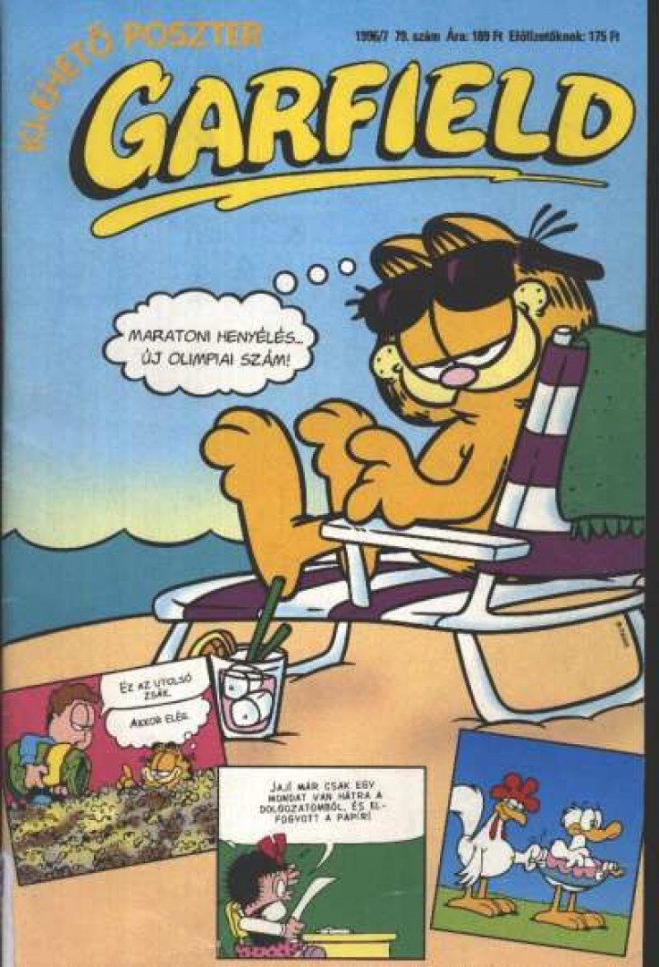 Garfield magazin 79. – július 1996