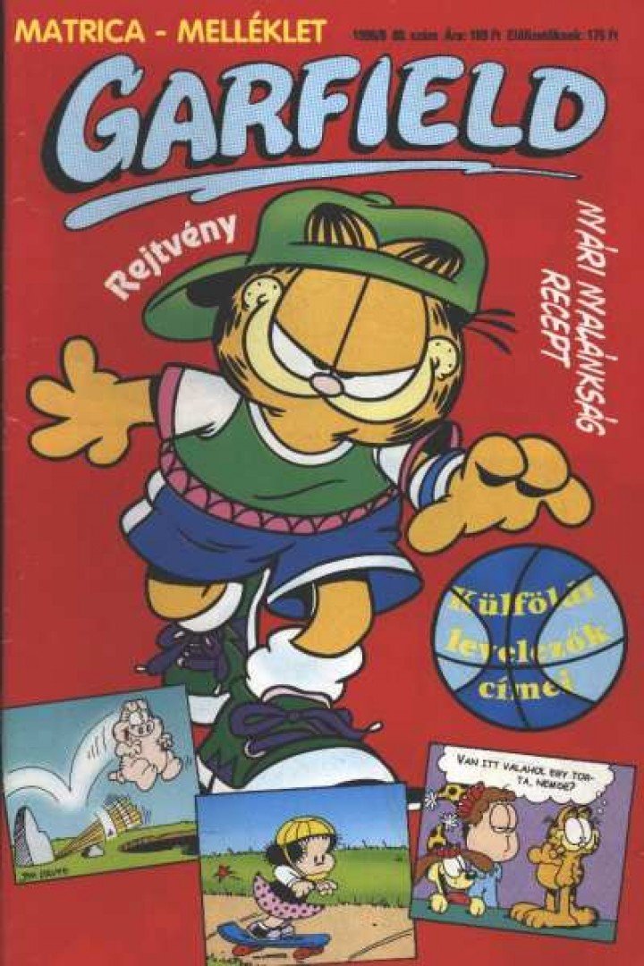 Garfield magazin 80. – augusztus 1996