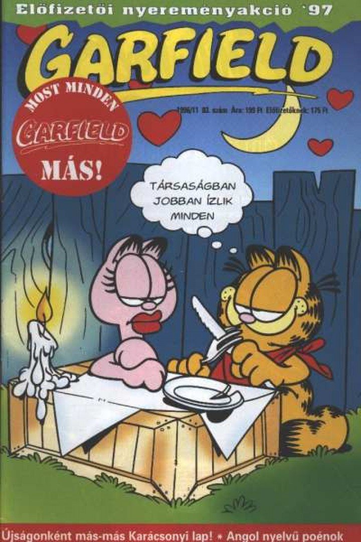 Garfield magazin 83. – november 1996