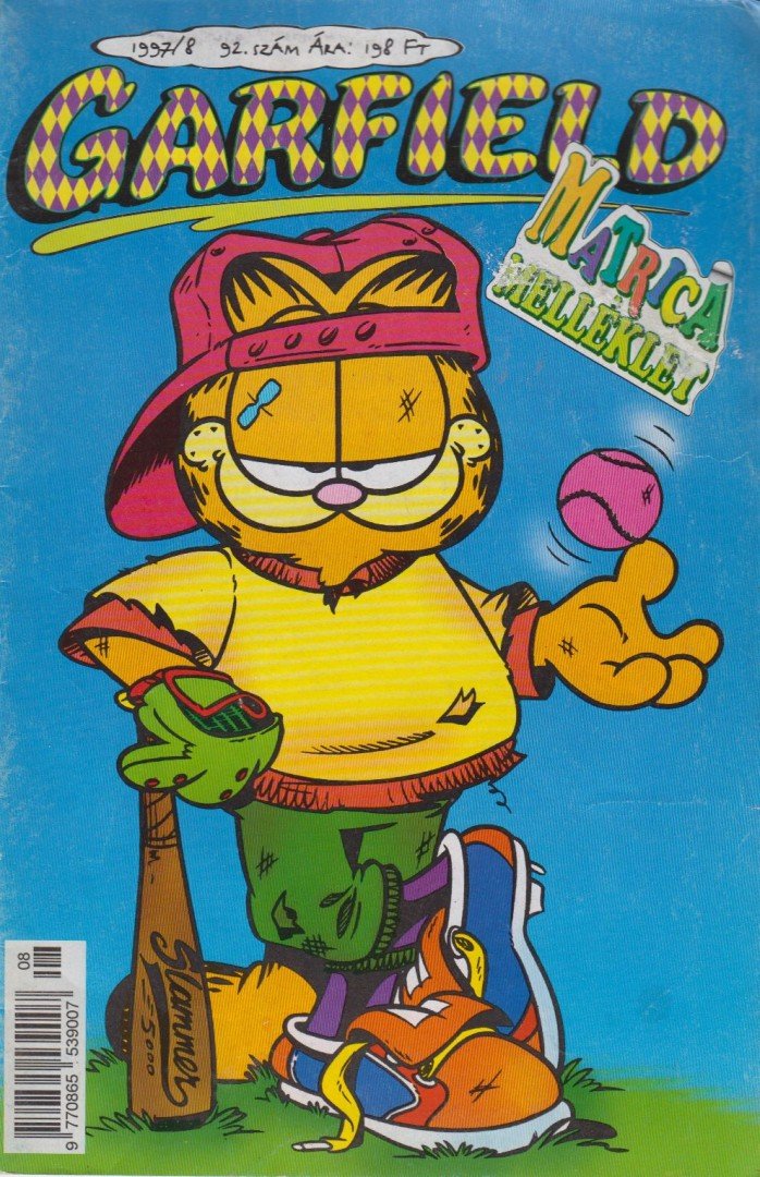Garfield magazin 92. – augusztus 1997