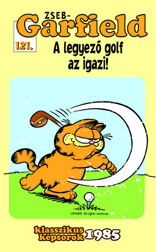 Zseb-Garfield 121 – A legyező golf az igazi!